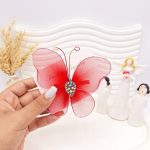 گیره مو طرح پروانه کد 2752-6