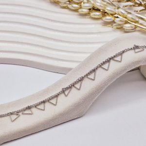 پابند آویز مثلثی آبکاری رادیوم