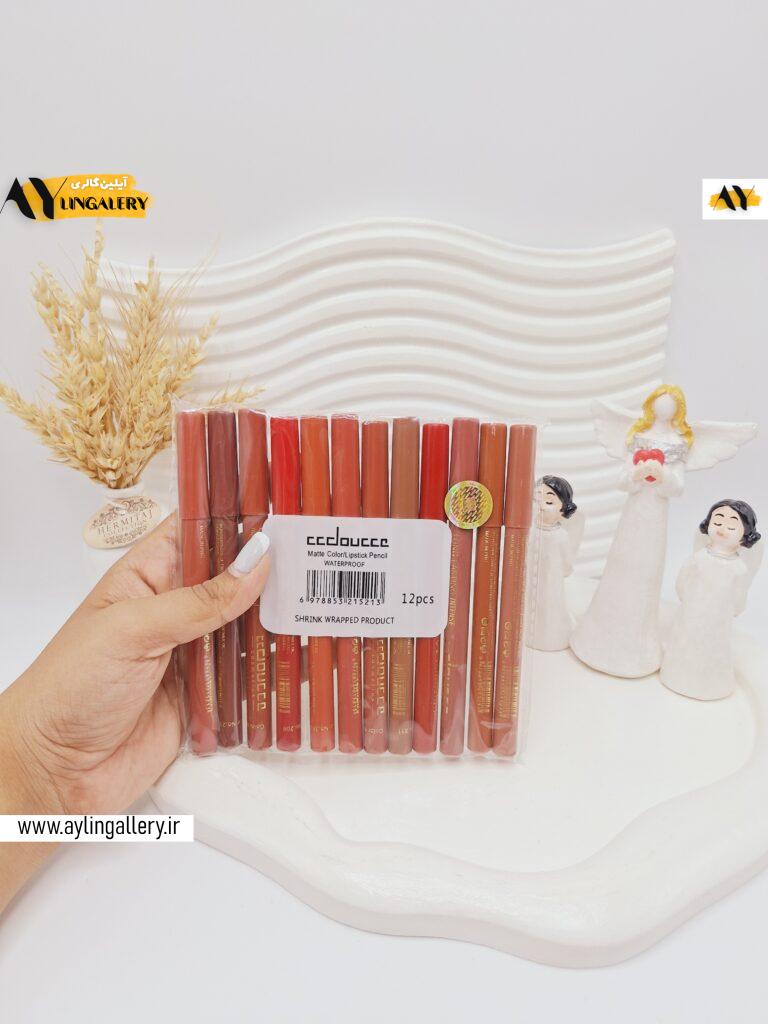 پک رژ مدادی 12 عددی دوسه اورجینال کد 5213