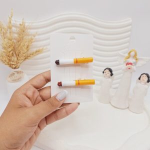 پک کارتی گیره مو طرح سیگار