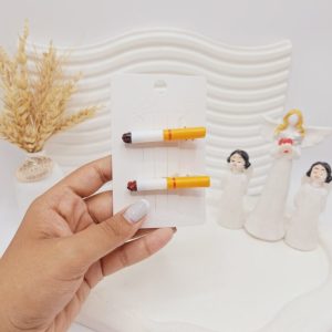پک کارتی گیره مو طرح سیگار