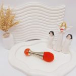 براش دسته فلزی قرمز