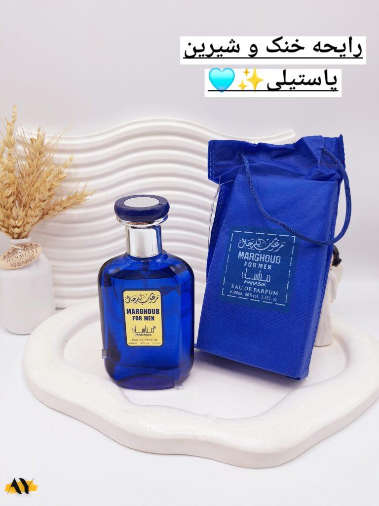 ادکلن عربی مناسک مدل مرغوب الرجال حجم 100 میل