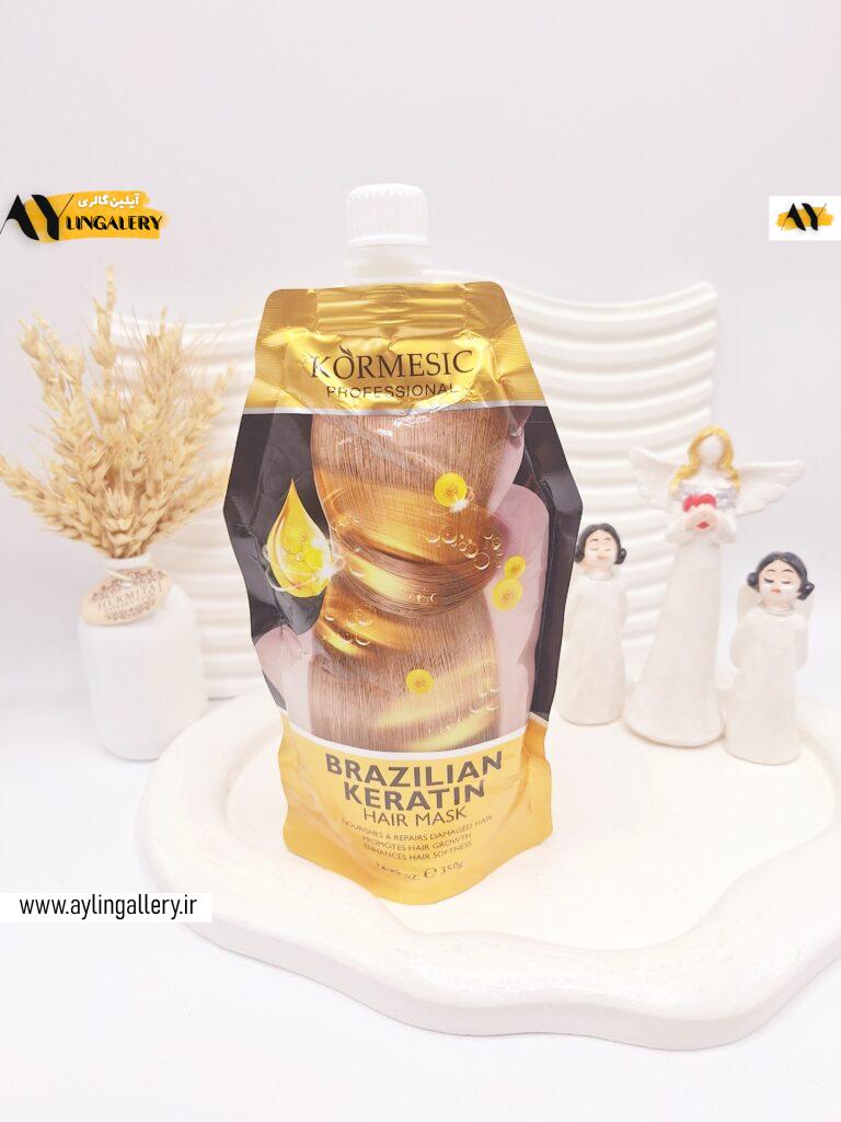 ماسک موی ساندیسی کراتین BRAZILIA KERATIN حجم 350 گرم کد 2929