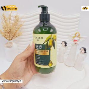 شامپو بدن طراوت بخش دونگشو حاوی روغن زیتون جوانکننده پوست ZHIDUO کد 84524