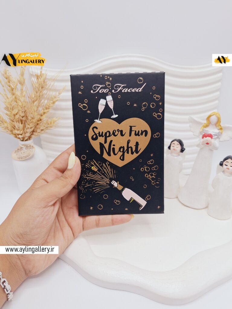 پالت سایه Too Faced مدل جشن شامپاینی ( کارتن مشکی)