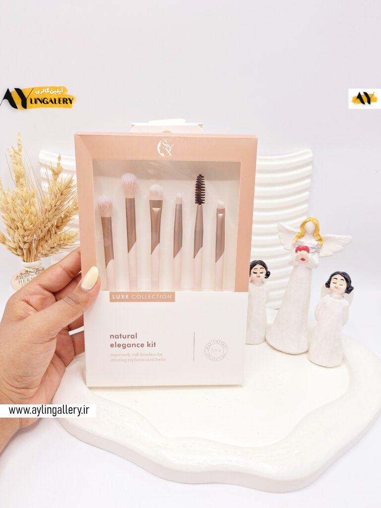 ست براش 6 تکه میکاپ کد LUXE COLLECTION کد LD002