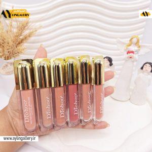 پک 6 تایی رژ مایع مات و ضدآب برند Drohoo کد ZY23072