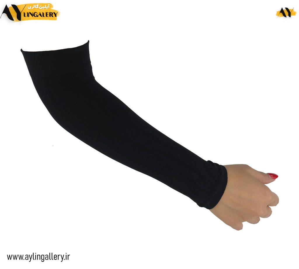 ساق دست زنانه مشکی ساده