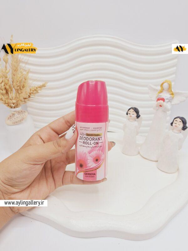 مام رولی زنانه گلی ضد تعریق DEODORANT حجم 60 میل برند مکس لیدی کد 6143