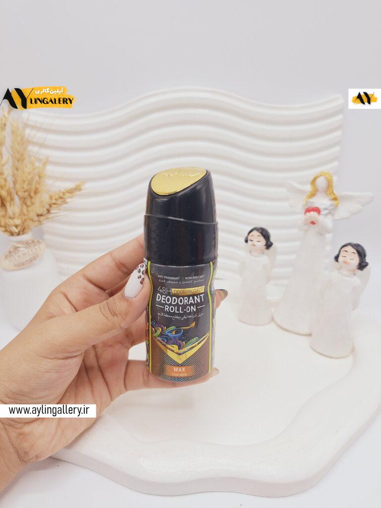 مام رولی ضد تعریق DEODORANT حجم 60 میل برند مکس لیدی کد 6013