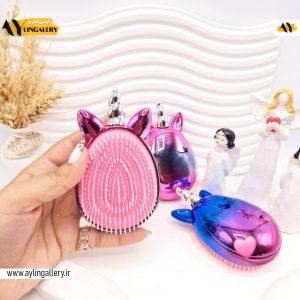 برس مو گره باز کن طرح یونیکورن جذاب