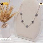 گردنبند پرطرفدار ون کلیف (نقره ای تک رنگ)