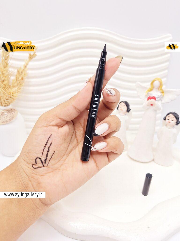 خط چشم ماژیکی بدنه مشکی شیگلم SHEGLAM