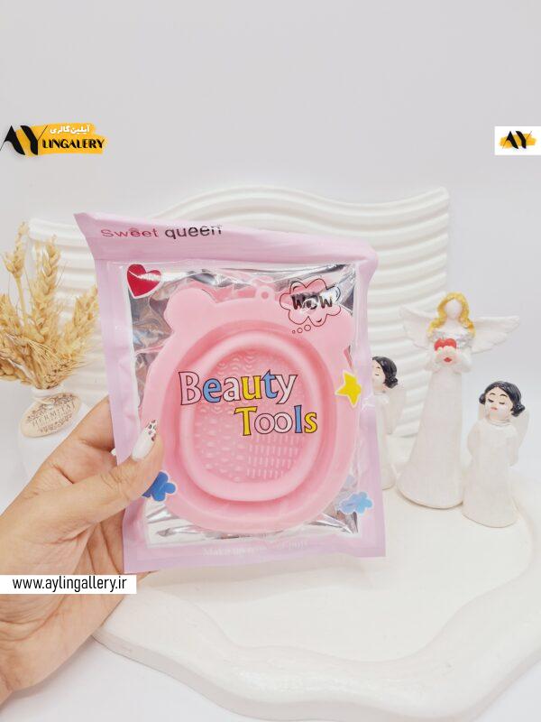 وان براش و پد شور سیلیکونی Beauty Tools کد 4636