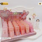 لیپ گلاس خیس قلبی برند Miss Lara کد 323