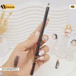 مداد چشم و ابرو مشکی تراش دار برند PINK KEY کد 001