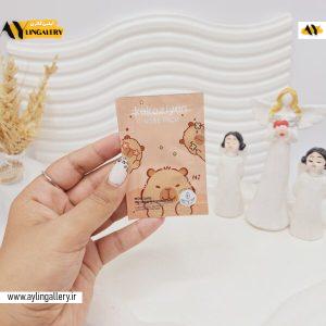 ماسک تکی بینی خرس بازیگوش ساخت چین کد 6723