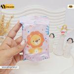 دستمال مرطوب 10 تایی طرح حیوانات بامزه کد 0780