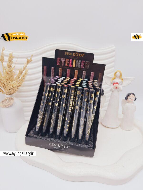 خط چشم شاین دار استامپی برند PEN KOTA کد 9992