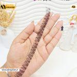 مژه مصنوعی ریسه ای (سایز 14 ساده )