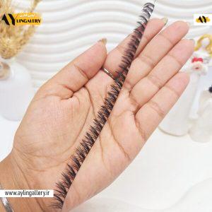 مژه مصنوعی ریسه ای (سایز 12 ساده )