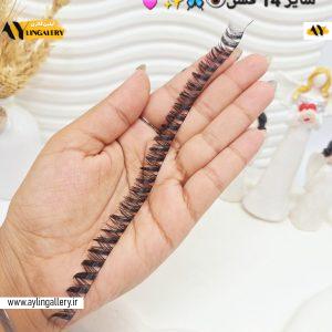 مژه مصنوعی ریسه ای (سایز 14 فشن )