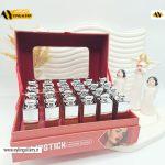 پک 6 تایی رژ جامد طرح دیور با عطر و طعم به کوکی خوشمزه وانیلی کد 3797