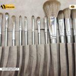 براش میکاپ 14 تیکه با کیفیت همراه کیف مخصوص